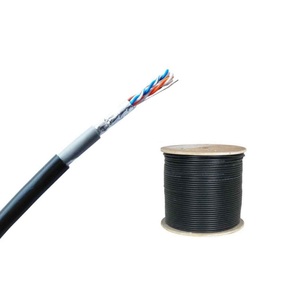 D-Link NCB-C6FOBLR-305 CAT6 FTP 23 AWG PVC/UV PVC Outdoor Cable-305m/Roll