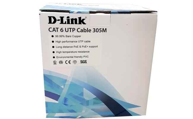 D Link Ncb C6ugryr 305 24 Cat6 Utp 24awg Cable 305m/roll
