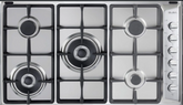Elba Built in Gas Hob, 90Cm, 5Burners, Stainless Steel - E95-565- XD