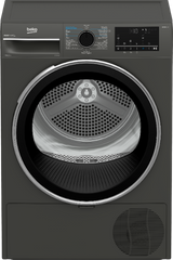 Beko Heat Pump Dryer A+++, 8KG, 15Programes, Silver - B5T68254MG