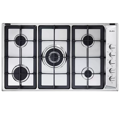 Elba Built in Oven Gas, Stainless Steel with Cooling Fan, 90Cm - 109-50 XN