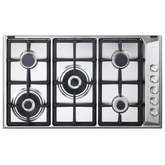 Elba Built in Gas Hob, 60Cm, 5Burners, Stainless Steel Body - EN95-565 XD