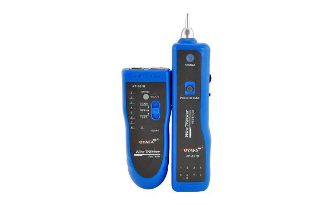 Network Nf 801b Tester Rj11 Rj45 Lan Wire Tracker Fault Locator And Cable Tester Lan - CompuMe
