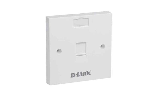 D-Link Nfp 0whi11 Single Faceplate, networking