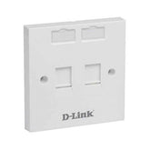 D-Link NFP-0WHI21 Dual Faceplate