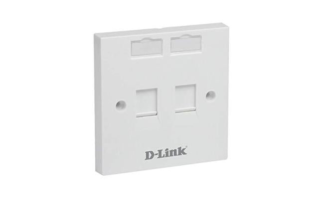 D-Link Nfp 0whi21 Dual Faceplate, networking