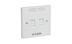 D-Link Nfp 0whi21 Dual Faceplate, networking