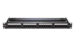 D Link Npp C61blk241 24 Port Cat6 Utp Loaded Patch Panel