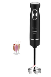 Gold Master Hand Blender, 4Blades, 1000Watts, Black - GM-7244R