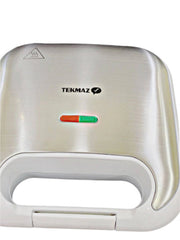 Tekmaz Grill with Garnete Plate, 4pieces, 750Watts, White - NAS-GS03