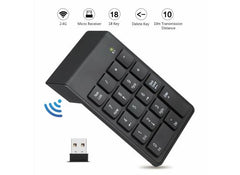 K-1000 Mini Thin Chocolate Wireless Keyboard -White