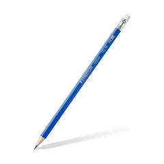 Staedtler Noris Pencil With Eraser, Pack of 12 , Blue