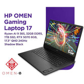 Hp Omen 17 (2025) 17 Db1002ne Amd Ryzen Ai 9 365 10 Cores Next Level Ai Powered W/ Nvidia Rtx 5070 8gb Ddr7 & Ips 2.5k 240hz Display Shadow Black