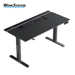 FANTECH DW114 DUBLIN Workstation Dual Motor Adjustable Rising Magnetic Desk - Black