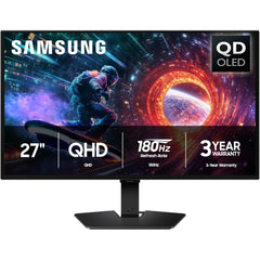 SAMSUNG Odyssey G5 (G50SF) 27" OLED 2K QHD 180hz 0.03ms HDR10 G-Sync compatible Glare Free OLED Safeguard w/ Display Port & HDMI