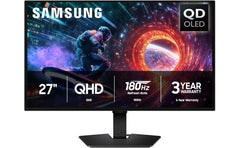 SAMSUNG Odyssey G5 (G50SF) 27" OLED 2K QHD 180hz 0.03ms HDR10 G-Sync compatible Glare Free OLED Safeguard w/ Display Port & HDMI