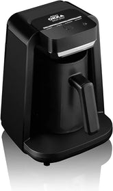 Okka Turkish Coffee Machine, 5 Cup, Black