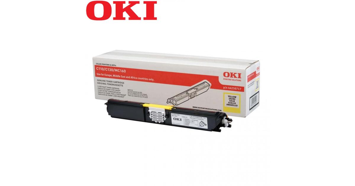 Toner Oki C110Y - CompuMe