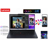 Lenovo ThinkPad X1 Carbon Gen 13 Aura Edition (2025) Intel® Ultra 7 Gen II 258V 8-Core Copilot+ PC Featherlight <1KG Long Battery Life w/ OLED 2.8K Screen - Black