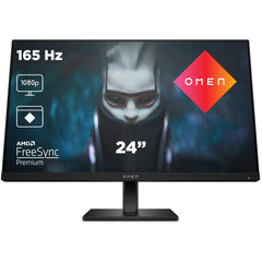 Omen By Hp 24 Fast Ips Full Hd 165hz 1ms 99% Srgb 90% Dci P3 Eyesafe® Certified Amd Freesync™ Premium Fully Adjustable Stand W/ 2x Hdmi 2.0 & Displayport - CompuMe