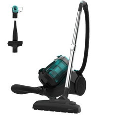 Cecotec Conga Multi Cyclonic Plus Canister Vacuum Cleaner, 2.5Lit, 800Watts, Black - 8590