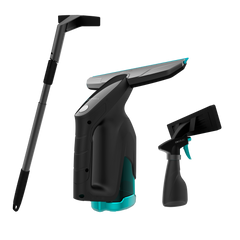 Cecotec Conga Popstar Glass Titanium Window Vacuum Cleaner, 18Watts, Black - 5722