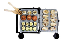 Cecotec Electrical Grill & Sandwiches, 2000Watts, Steel / Black - 3025