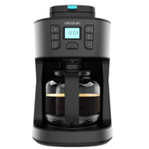 Cecotec Digital Drip American Coffee Machine with Grinder, 1.8Lit, 1000Watts, Black - 1855