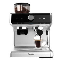 Cecotec Cumbia Espresso Coffee Machine, Espresso 20 Barista Cream, 2.5Lit, 850Watts, Stainless Steel - 1589