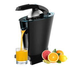 Cecotec Essential Vita Electric Lever Juicer with Pulp Strainer, 240Ml, 600Watts, Black - 3352