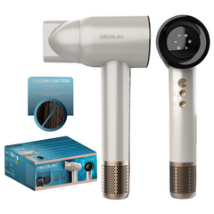 Cecotec Ioni Care Rock Star Nano Ion Tech, Hair Dryer with Plasma Technology, Champagne - A01_EU01_101445