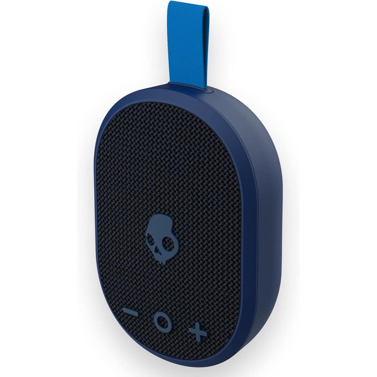 Skullcandy Ounce Wireless Bluetooth Speaker Ipx7 Waterproof Mini Portable Speaker With 16 Hour Battery, Downward Firing Passive Radiator, And Ballistic Nylon Carry Strap Navy Skullcandy Ounce Wireless Bluetooth Speaker Ipx7 Waterproof Mini Portable Speaker With 16 Hour Battery, Downward Firing Passive Radiator, And Ballistic Nylon Carry Strap Navy