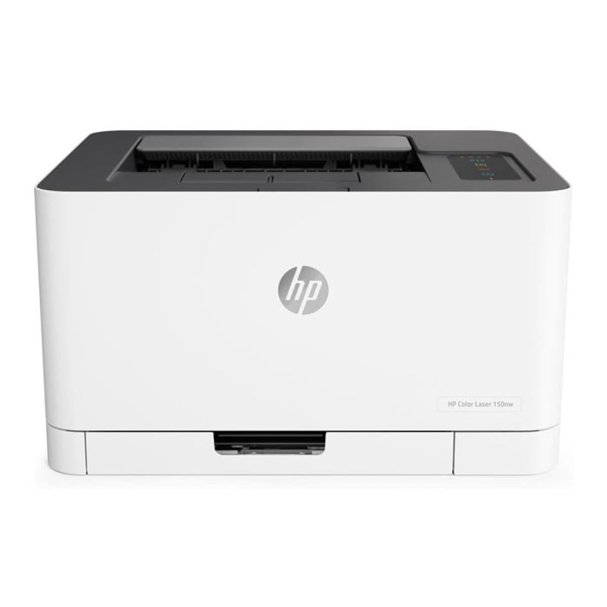HP Color Laser 150nw Printer, A4 Print & Scan, Easy Mobile Wi-Fi Direct Printing & Scanning With HP Smart App, Hi-Speed USB 2.0, 10/100 Ethernet Network | 4ZB95A | - CompuMe HP Color Laser 150nw Printer, A4 Print & Scan, Easy Mobile Wi-Fi Direct Printing & Scanning With HP Smart App, Hi-Speed USB 2.0, 10/100 Ethernet Network | 4ZB95A | - CompuMe