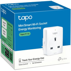 Tp Link Tapo P100 Smart Plug Outlet Wi Fi With Energy Monitoring Works With Alexa &oogle Home Max 13a Wireless Smart Socket Device Sharing, Alexa Plug White