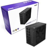 NZXT C1200, 1200W 80+ Gold Full Modular ATX (3.1) (PCIe 5.1) Gaming Power Supply w/ 135mm fluid dynamic bearing fan with Zero Fan Mode (Black) | PA-2G2BB-UK |