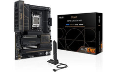 ASUS ProArt X870E-Creator WIFI AM5 ATX AMD X870E Chipset, 4x DDR5 DIMM Slots, 192GB Max Memory, 4x M.2 PCIe Slots, 2x PCIe 5.0 x16 Slots, Bluetooth v5.4