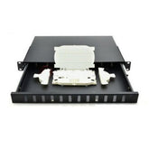 NO - Brand Unloaded 12 Port Fiber Optic Patch Panel Duplex, networking
