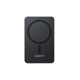 HAVIT PB5216 5000mAh Magnetic Wireless Power Bank – Black
