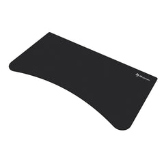 Arozzi Arena Ultrawide Curved Gaming And Office Desk With Full Surface Water Resistant Desk Mat Pure Black Border