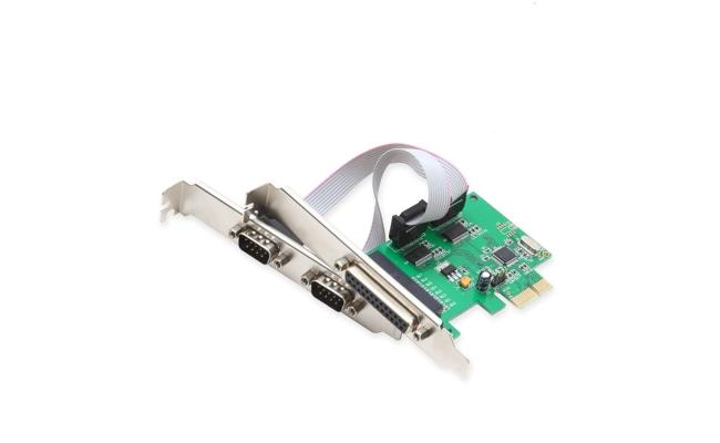 Pci Combo Parallel Serial Card 1x Parallel 2x Serial Express Card with networking