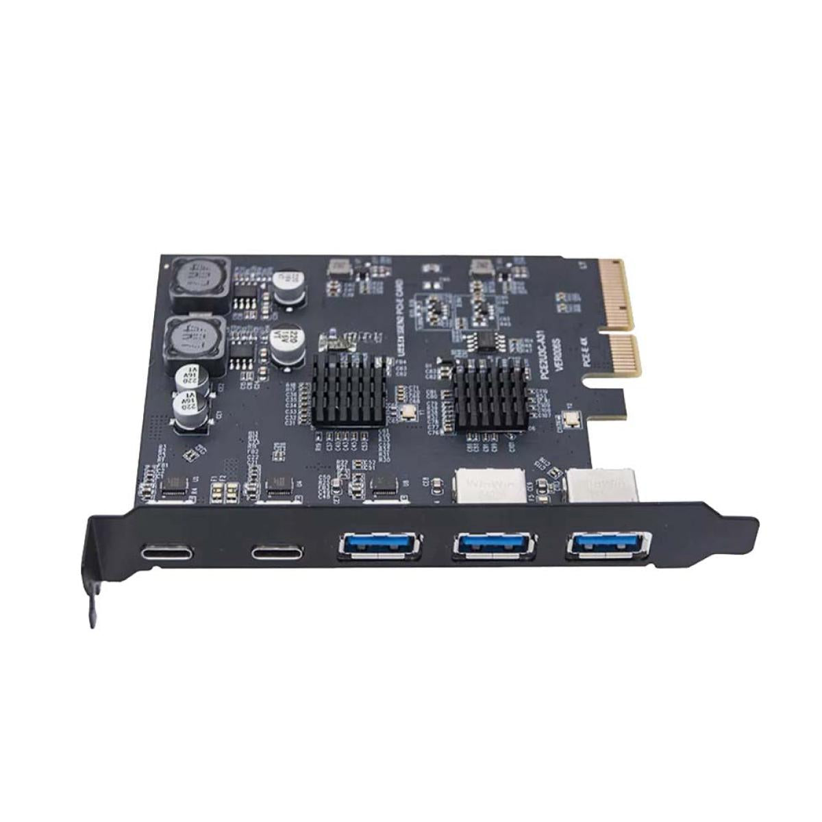 USB 3.2 Type-C Gen1 5 Gbps PCI-E Card