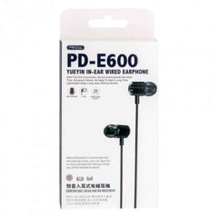 PRODA PD-E600 YUEYIN In-Ear Headphone