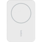Belkin Boostcharge Wireless Power Bank 5000mah Magsafe Charger 7.5w, Built In Pop Up Kickstand Iphone 17, Air, Pro, Pro Max, Airpods, Apple Watch, Google Pixel 10, Etc. White