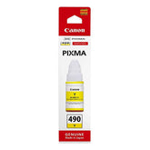 Canon PG-490Y Yellow Inkjet Cartridge Compatible with G-1400 ,G-3400