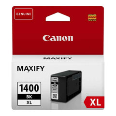 Canon PGI - 1400XLB Black Inkjet Cartridge Compatible with MAXIFY MB2040/MB2340 with ink cartridges
