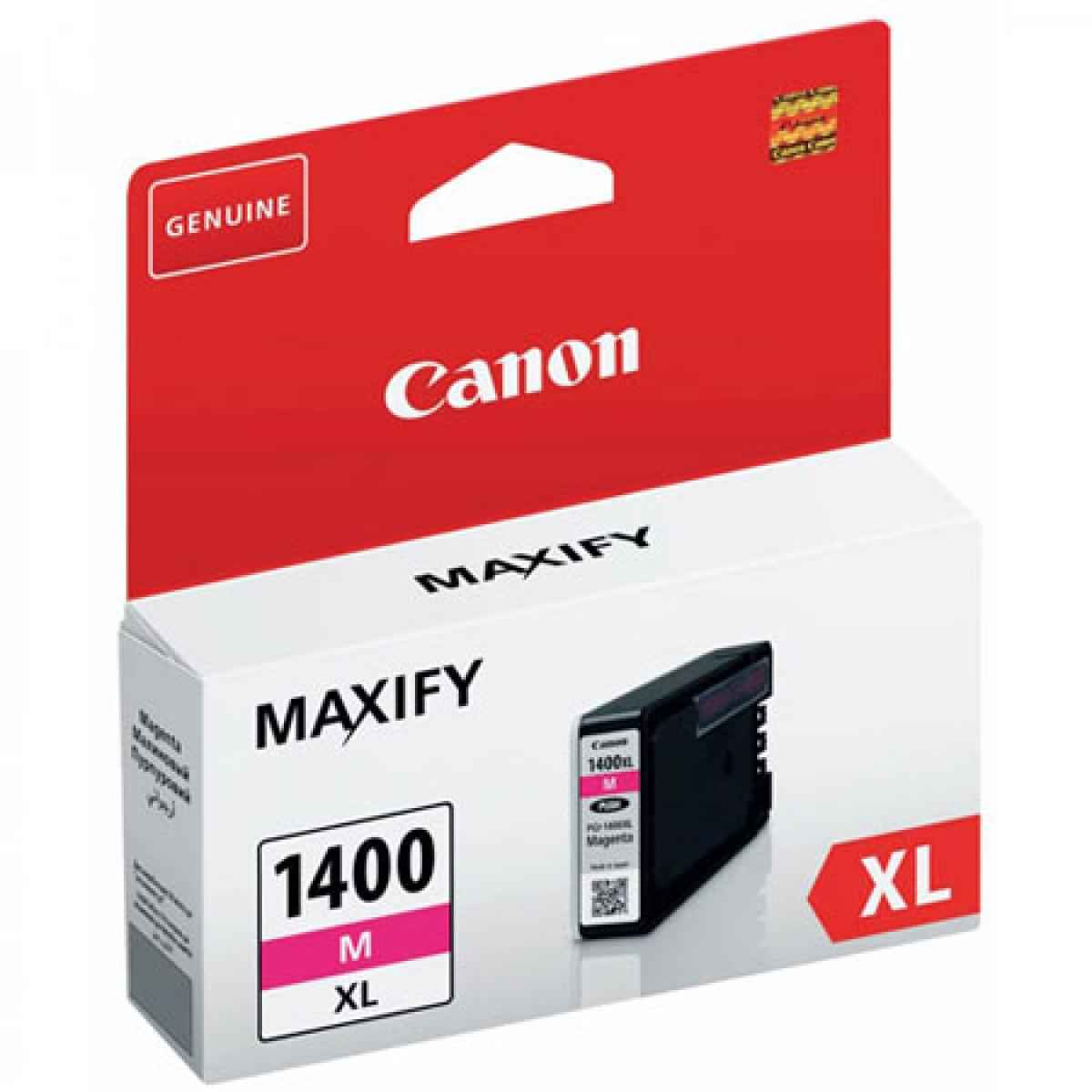 Canon PGI - 1400XLM Magenta Inkjet Cartridge Compatible with MAXIFY MB2040/MB2340