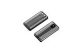 Huntkey PL02 10k 10000mah Digital Display Power Bank with Built In Dual Cables 22.5w Black