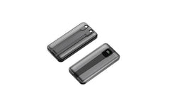 Huntkey Pl02 10k 10000mah Digital Display Power Bank With Built In Dual Cables 22.5w Black