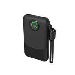 Huntkey PL03 - 10K 10000mAh Power Bank with Built - in USB - C Cable 22.5W - Black