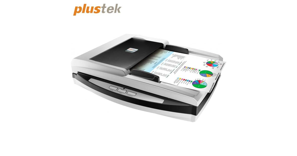 Plustek SmartOffice PL3060- High Speed Versatile Scanner, Flatbed + ADF - CompuMe